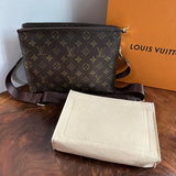 The Swan Crossbody - Vintage Monogram in Brown
