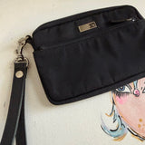 The Junco Wristlet - Vintage Gucci in Black Canvas