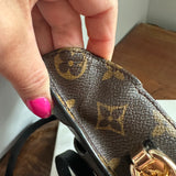 The Swift Crossbody - Vintage Monogram in Black