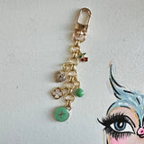 Upcycled LV Bag Charm