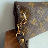The Handmade Junco Crossbody - Vintage Monogram  LV in Dark Brown
