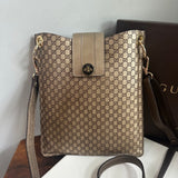 The Swan Messenger - Vintage Gucci in Golden Bronze