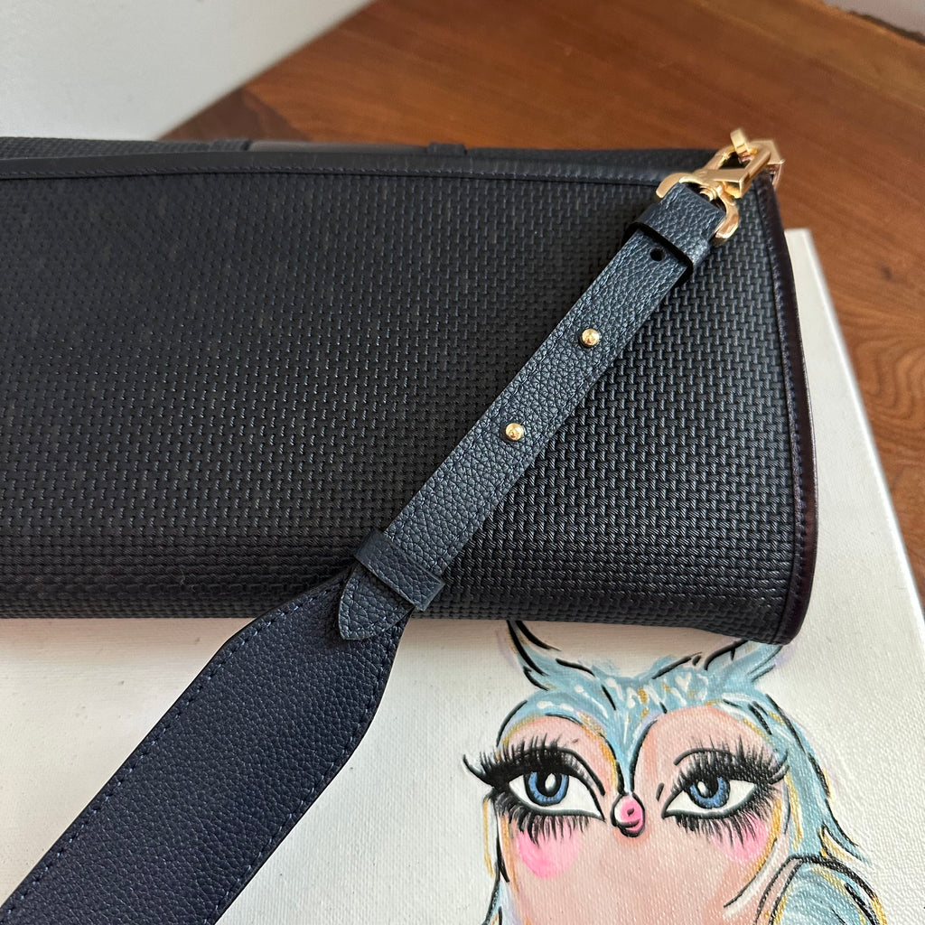 The Junco Crossbody - Vintage YSL in Navy
