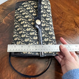 The Junco Shoulder Bag - Vintage Dior Trotter in Navy