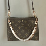 The Cygnet Crossbody - Vintage LV Monogram in Chocolate