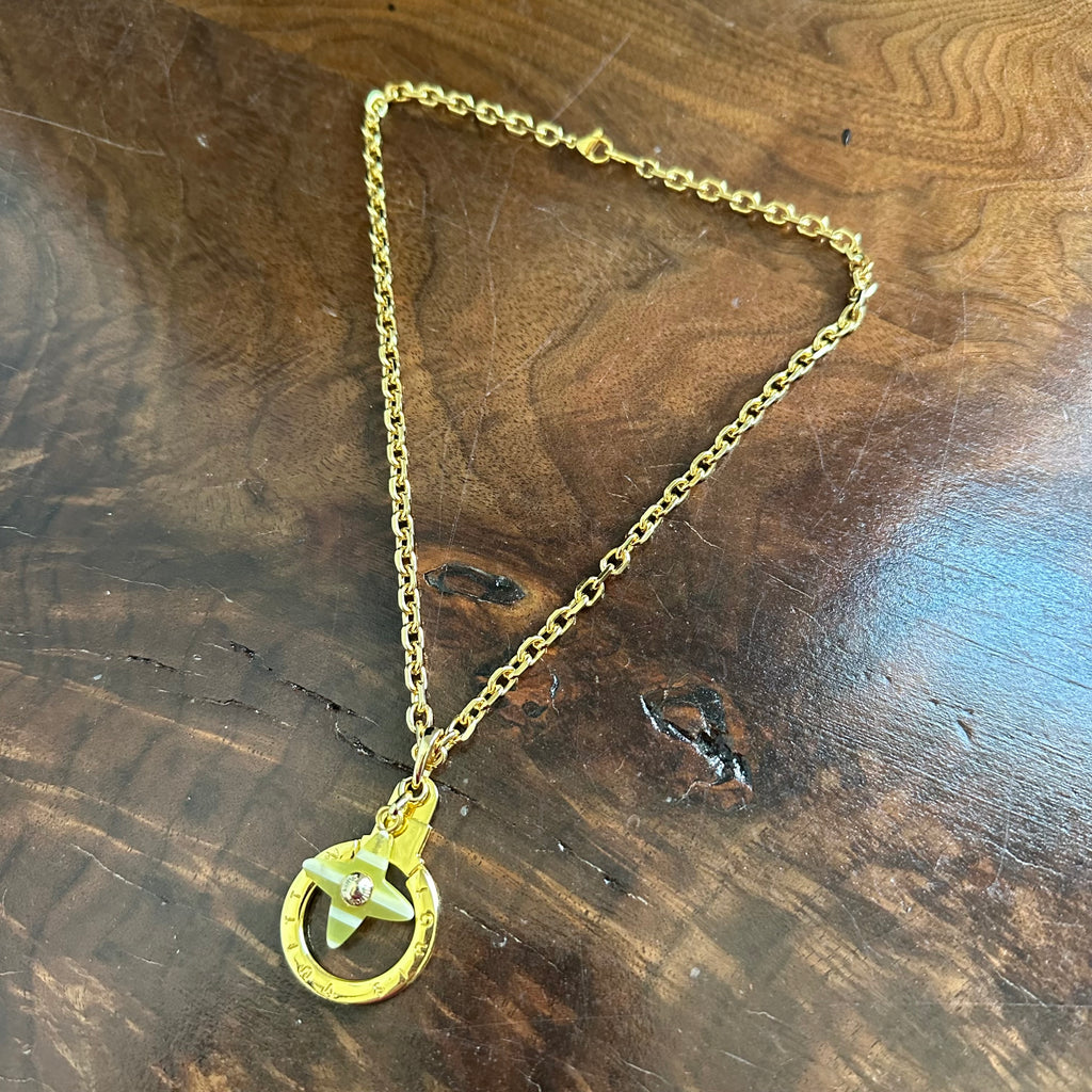 Upcycled Louis Vuitton Necklace