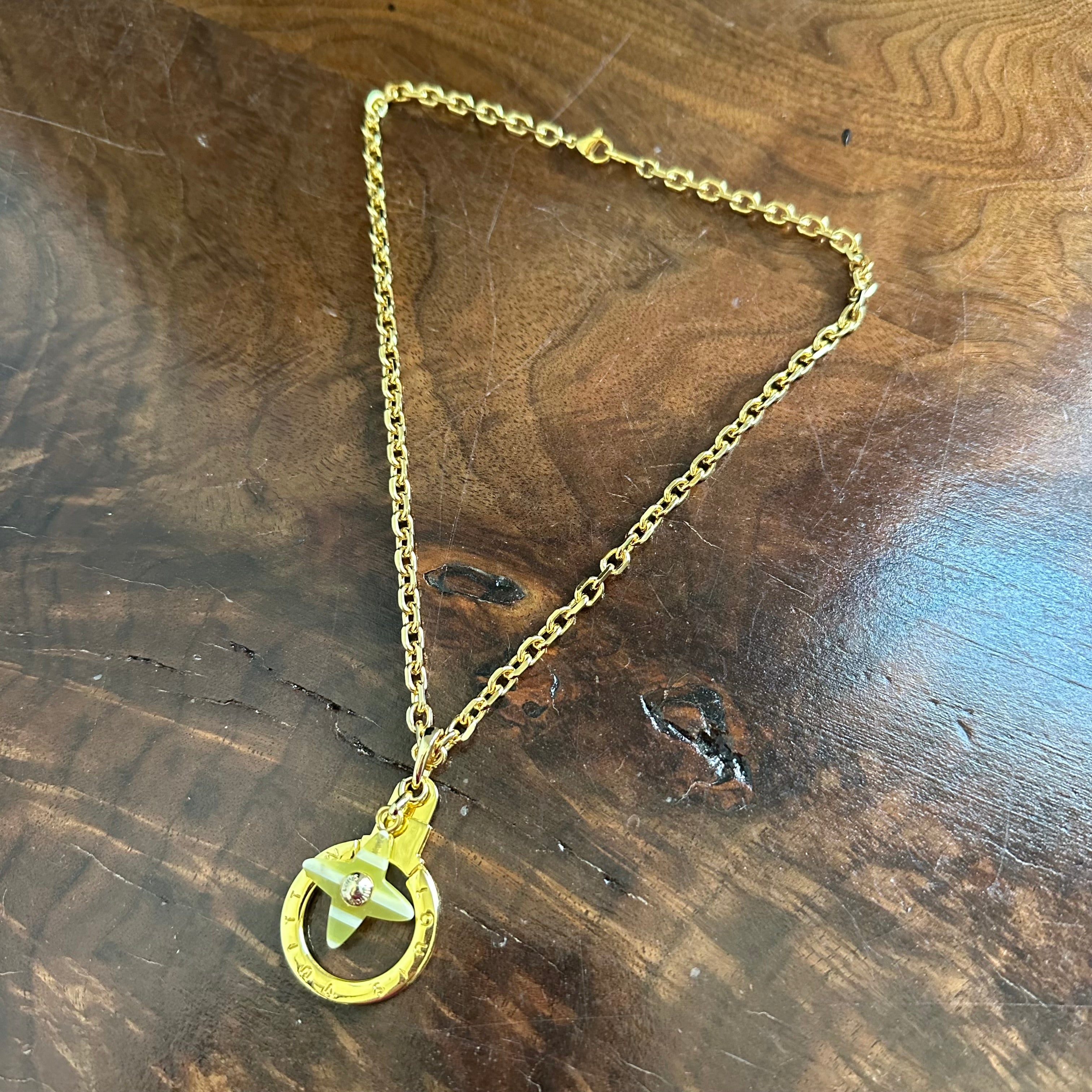 Upcycled Louis Vuitton Necklace