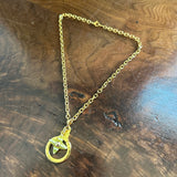 Upcycled Louis Vuitton Necklace