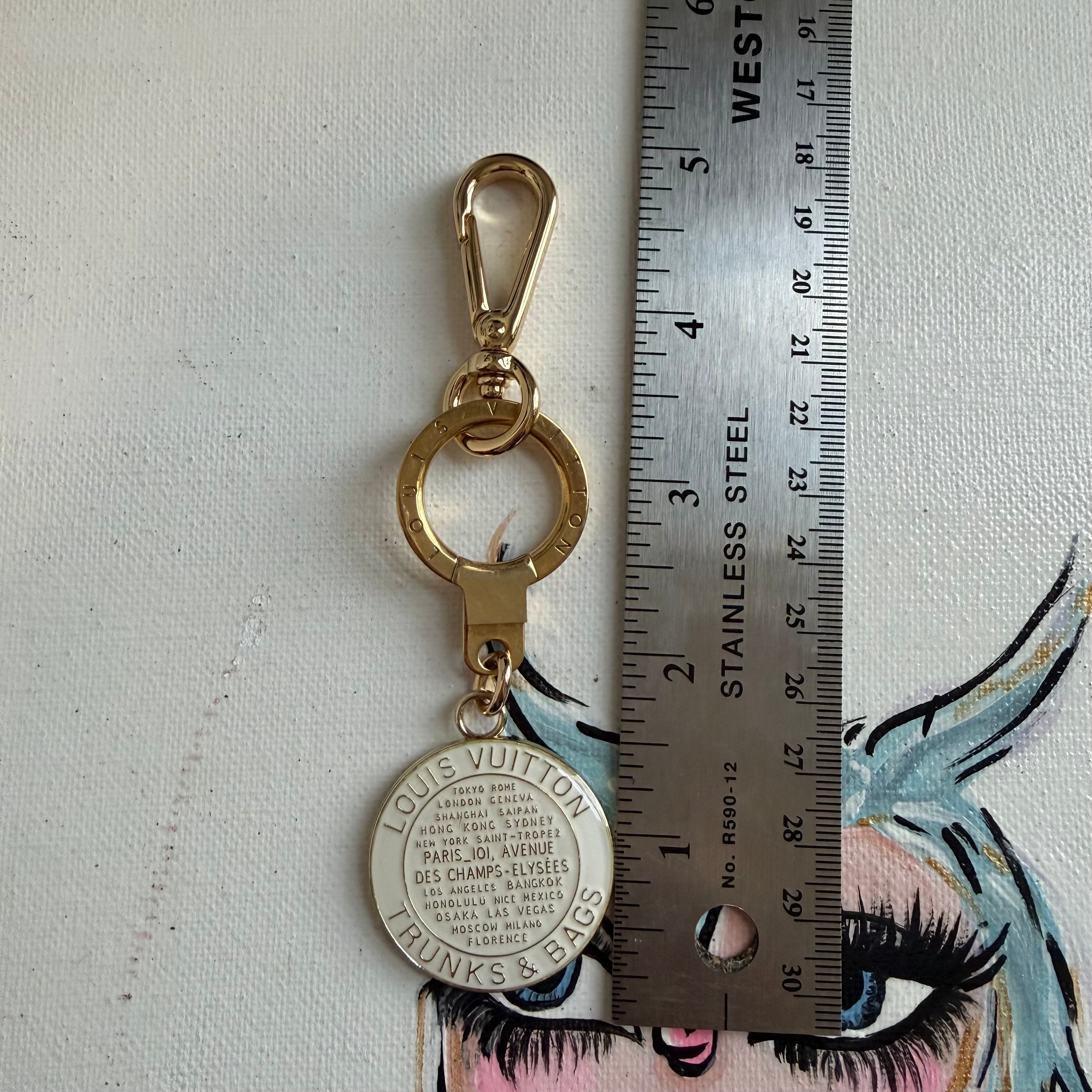 Upcycled LV Trunks & Bags Charm Set