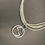 Upcycled GG NEcklace