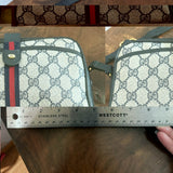 The Junco Crossbody - Vintage Gucci GG Crossbody in Navy