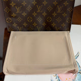 The Swan Crossbody - Vintage Monogram LV in Chocolate Brown