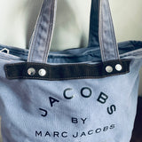 Marc by Marc Jacobs Denim Blue Zippered Tote