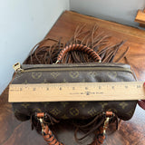 The Mallard Handbag - Vintage LV in Monogram with Fringe