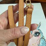 Vachetta Crossbody Strap - 1/2 inch wide