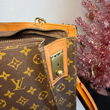 LOUIS VUITTON Monogram Garment Bag Insert with Leather Strap