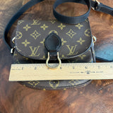 The Swift Crossbody - Vintage Monogram LV in Black