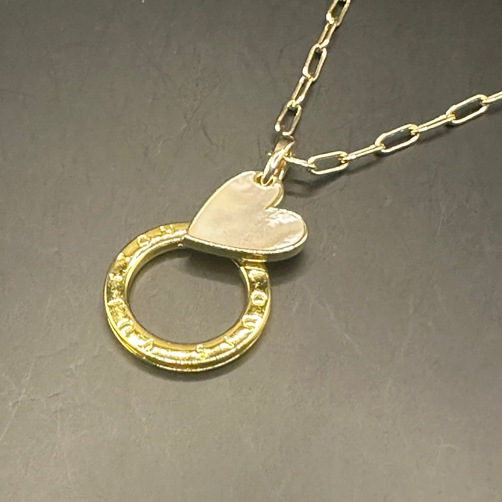 Repurposed Louis Vuitton Necklace