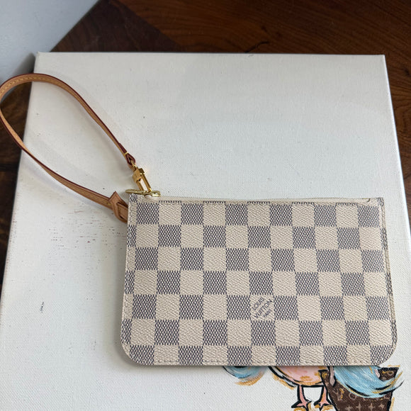 Upcycled Louis Vuitton Wristlet