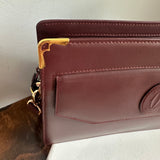 The Junco Crossbody - Vintage Cartier in Bordeaux