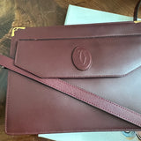 The Junco Crossbody - Vintage Cartier in Bordeaux
