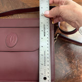 The Junco Crossbody - Vintage Cartier in Bordeaux