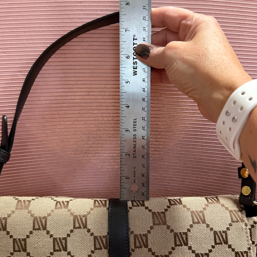 The Junco Shoulder Bag - Diana Valentino in Brown