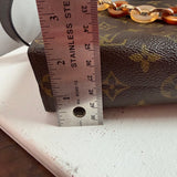 The Swan Crossbody - Vintage Monogram LV in Chocolate Brown
