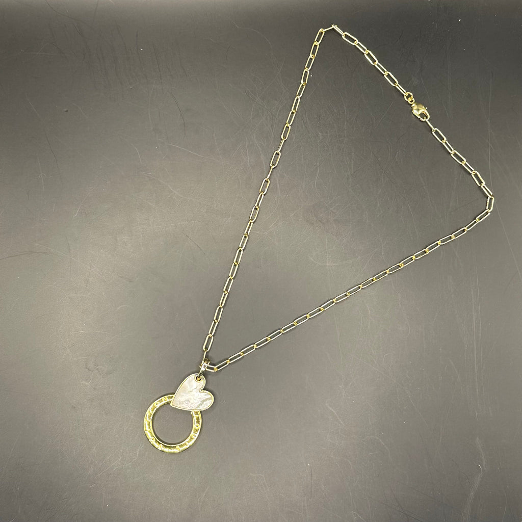 Upcycled Louis Vuitton Necklace