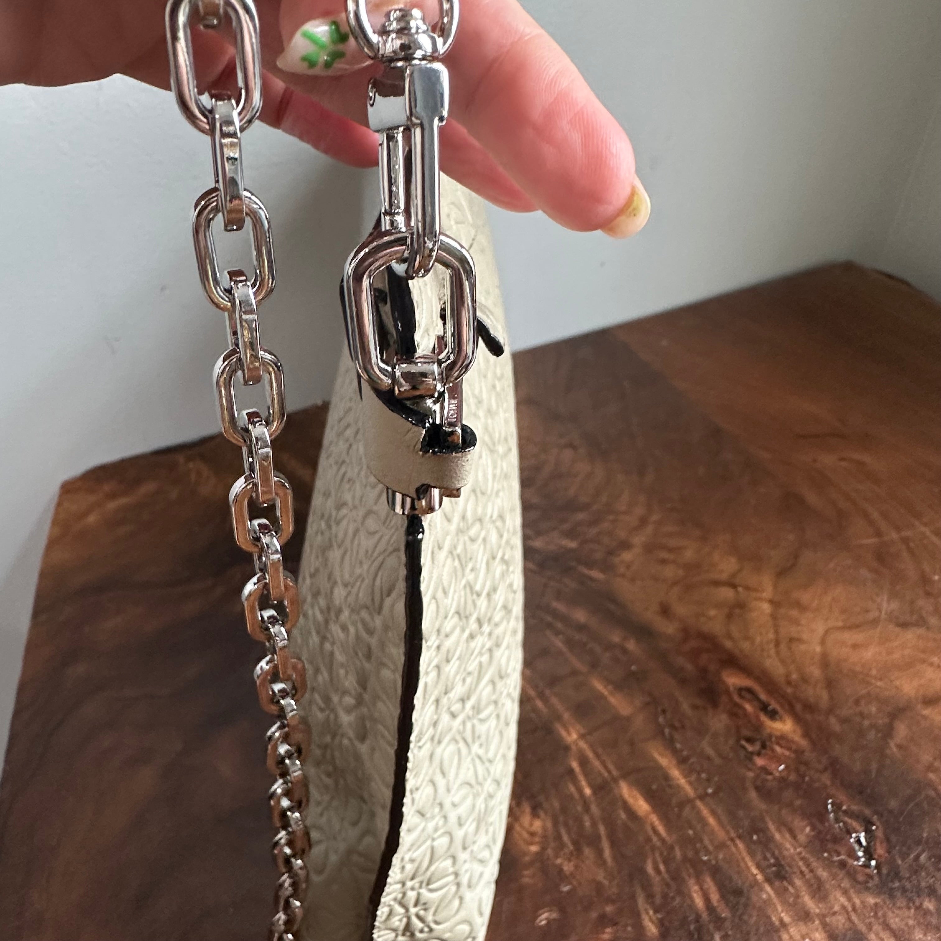 The Junco Crossbody - Vintage Loewe Anagram Beige