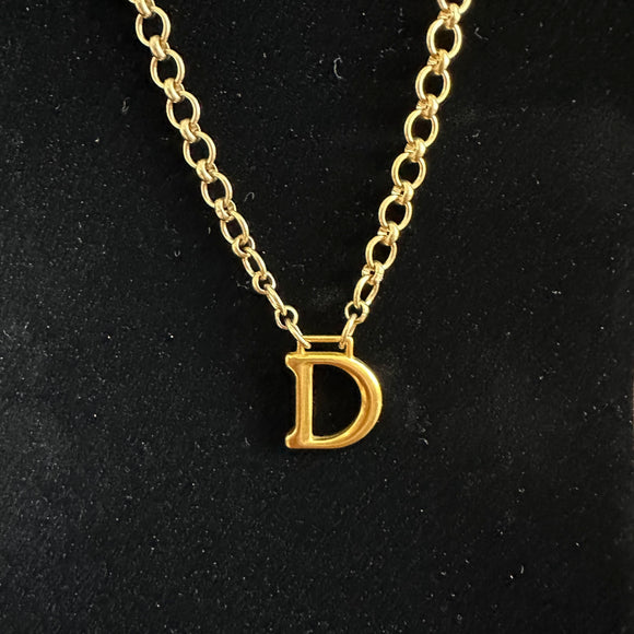 Upcycled Dior Necklace