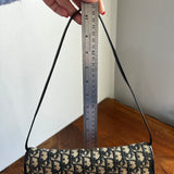 The Junco Shoulder Bag - Vintage Dior Trotter in Navy