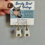 Upcycled Louis Vuitton Earrings