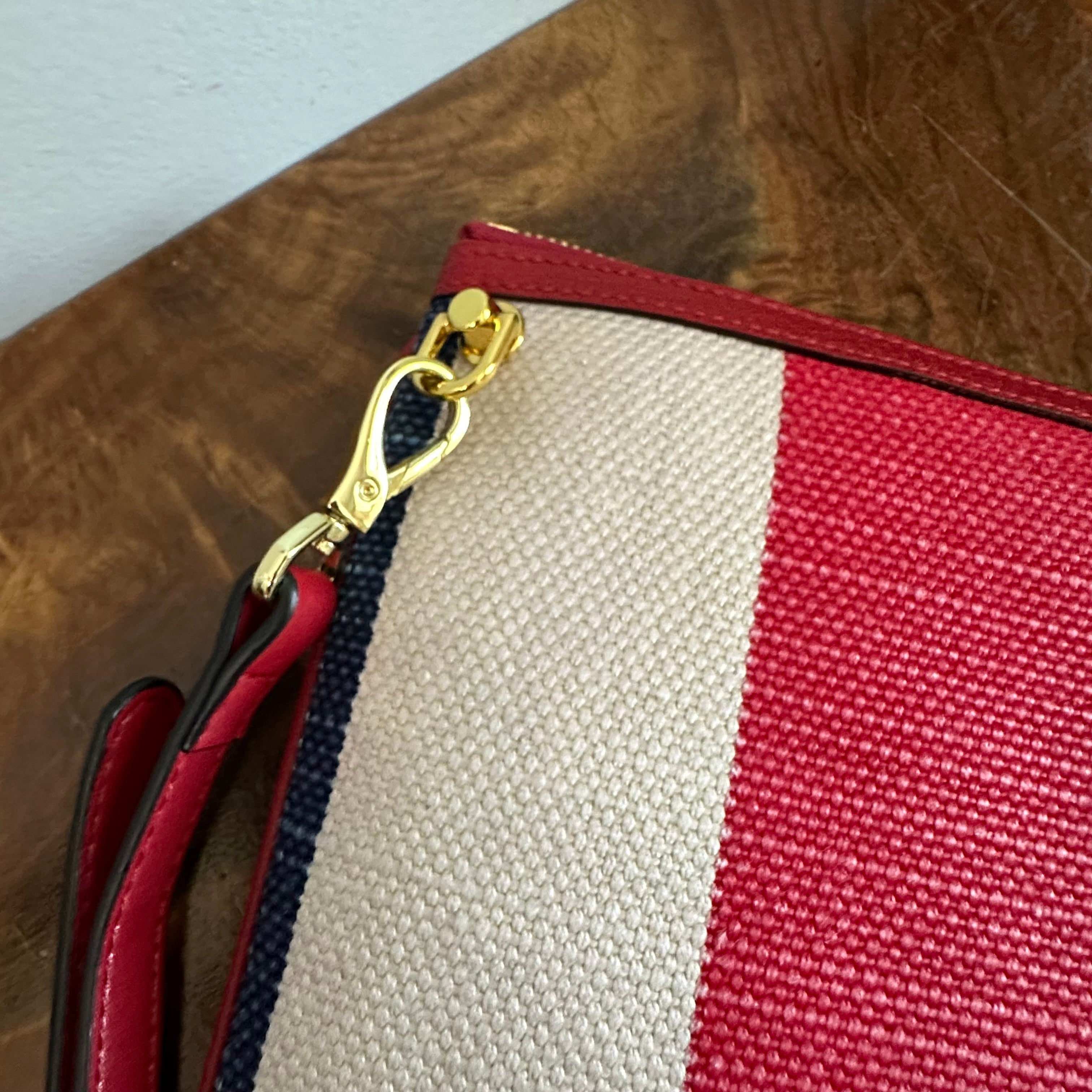 The Junco Crossbody - Red/White/Blue Vintage Gucci GG