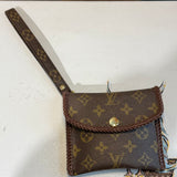 Repurposed LV Wristlet