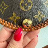 The Falcon Crossbody - Vintage Monogram in Light Tan