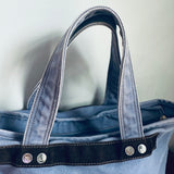 Marc by Marc Jacobs Denim Blue Zippered Tote