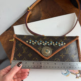 The Western Swan Crossbody - Vintage Monogram LV in Vachetta
