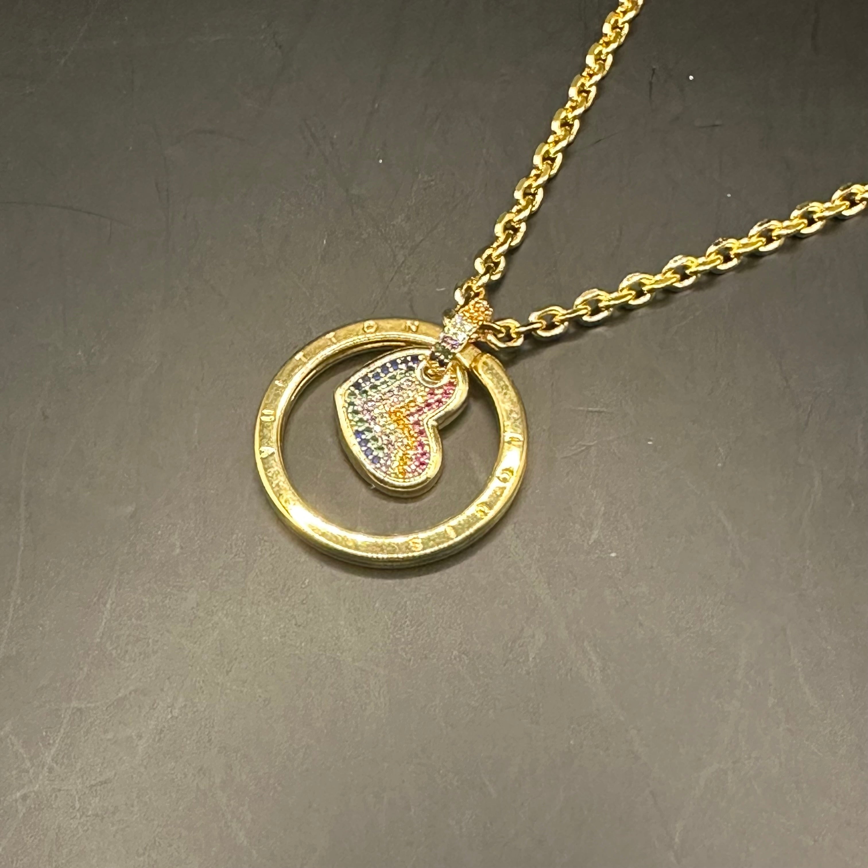 Upcycled Louis Vuitton Necklace