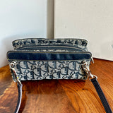 The Junco Crossbody - Vintage Dior Trotter in Navy