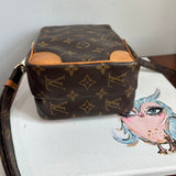 The Parrot Crossbody - Monogram in Vachetta
