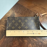 The Junco Wristlet - Vintage LV Monogram