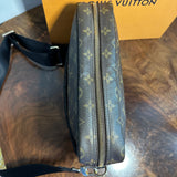 The Sparrow Crossbody Bag - Vintage LV Monogram in Black