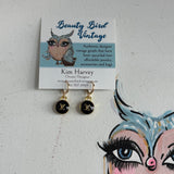 Rainbow of Colors - Tiny LV Charm Earrings