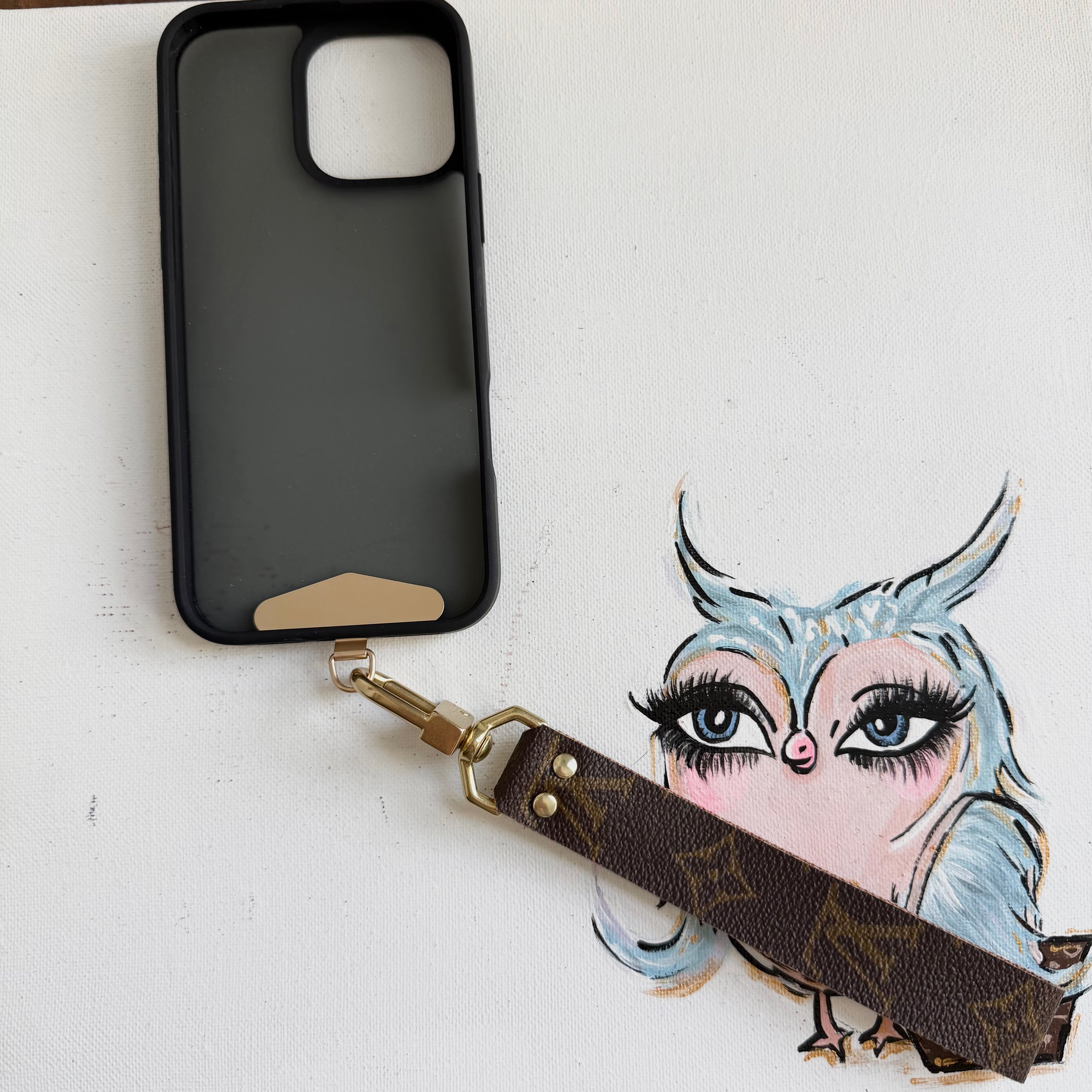 Cellphone Wristlet with LV Monogram