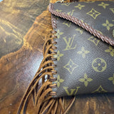 The Western Fringe Junco Crossbody - Vintage Monogram LV