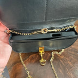The Junco Crossbody - Small Vintage Gucci (GG) Horsebit in Navy