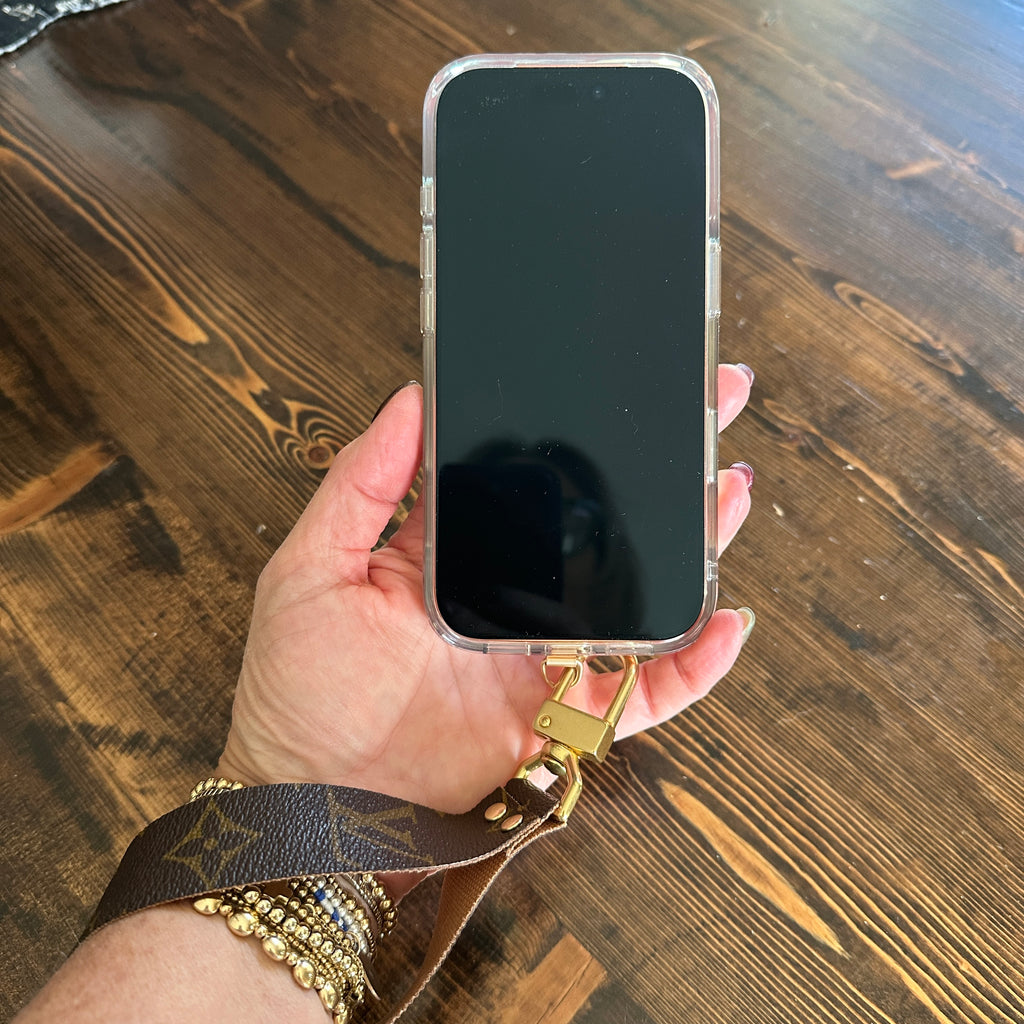 Cellphone Wristlet with LV Monogram