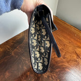 The Junco Shoulder Bag - Vintage Dior Trotter in Navy