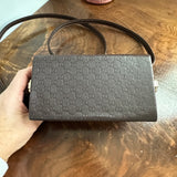 The Weebill Crossbody - Vintage Gucci in Brown (Larger Version) w/Magnetic Snap